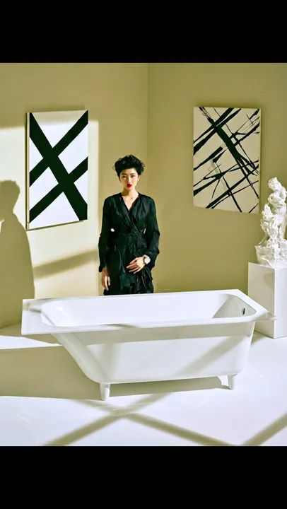 AI video for bath as an art