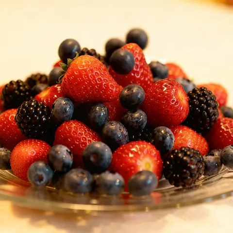 The finale: the mound still again, light along the rim of the plate. Five seconds have shown freshness through movement 