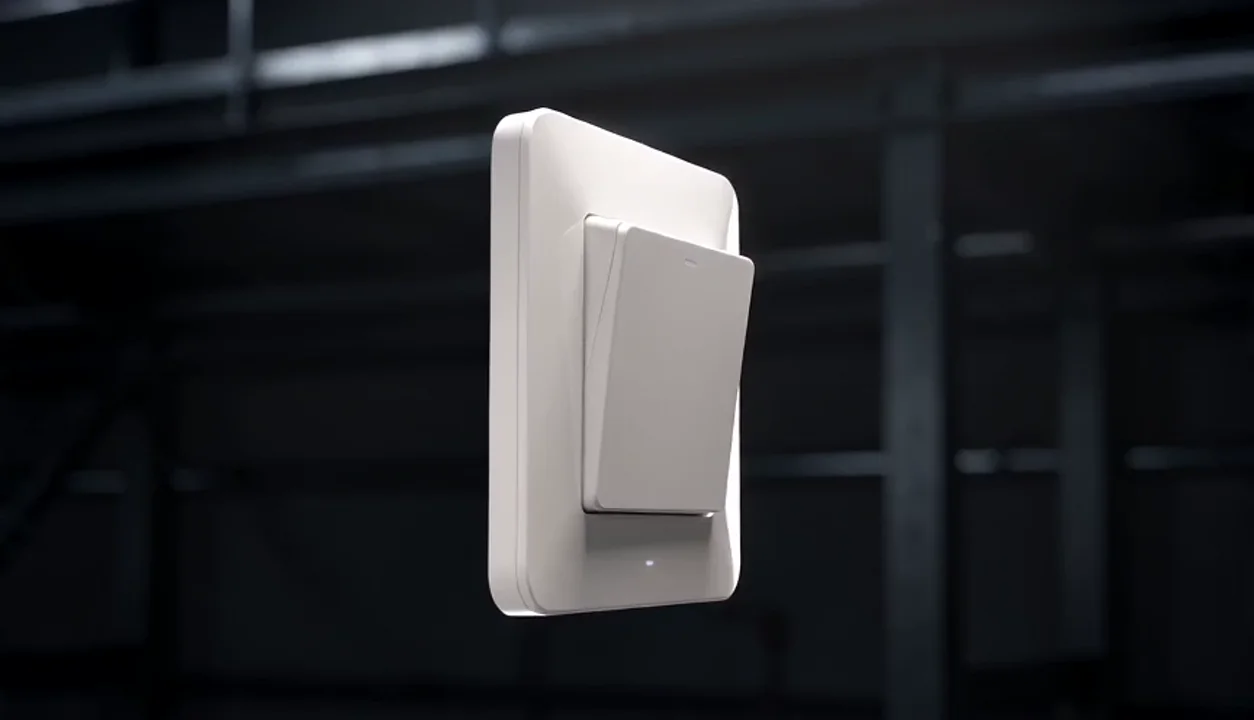 AI-generated product video: wall switch