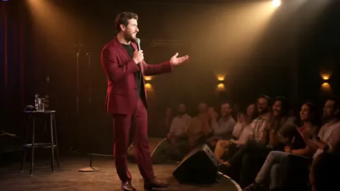 A wide shot: the trouser length, and the fact that they are wide along their whole run with no taper. The proportions on