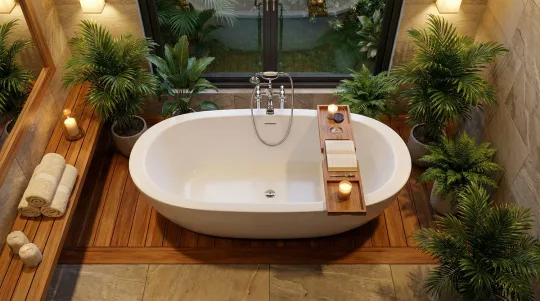 Lifestyle photo in an interior — example
